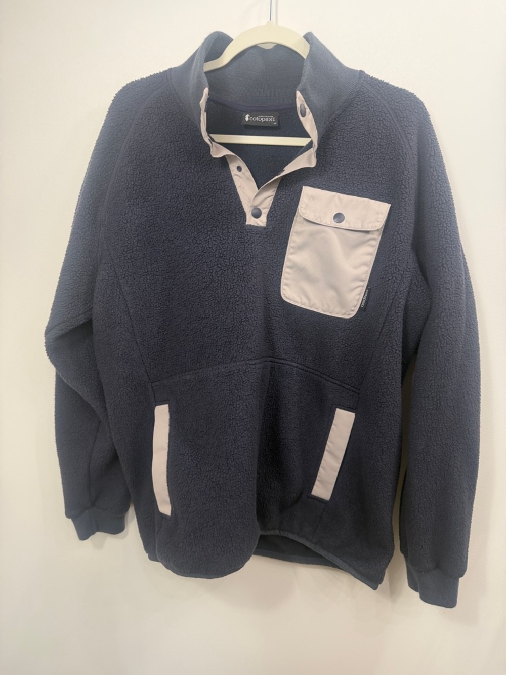 Cotopaxi Men’s Cubre High-Loft Fleece pullover jacket size XL